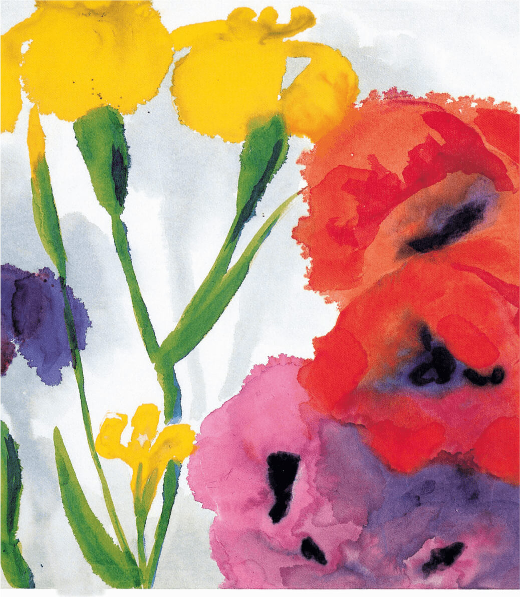 Emil Nolde exotische Pflanzen