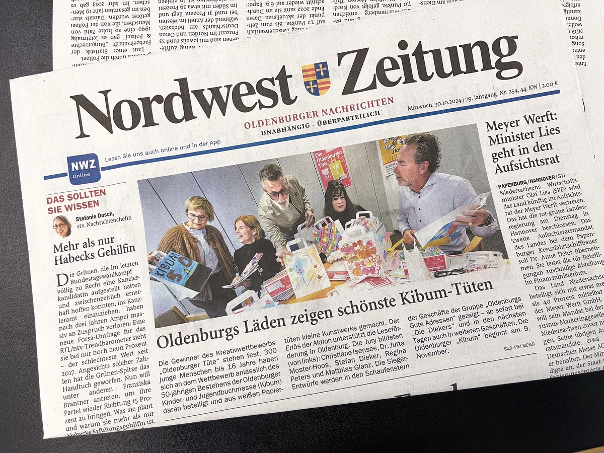 Kibum-Tüten-Bericht in der Nordwest-Zeitung